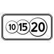 Дорожный знак 8.8 «Платные услуги» (металл 0,8 мм, I типоразмер: 300х600 мм, С/О пленка: тип А коммерческая)